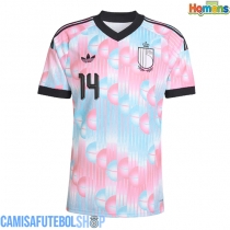 Camisa de time de futebol Bélgica Dodi Lukebakio #14 Replicas 2º Equipamento Mundo 2026 Manga Curta
